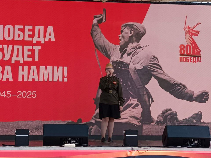 Рубцовский институт (филиал) АлтГУ принял активное участие в праздновании Дня Победы
